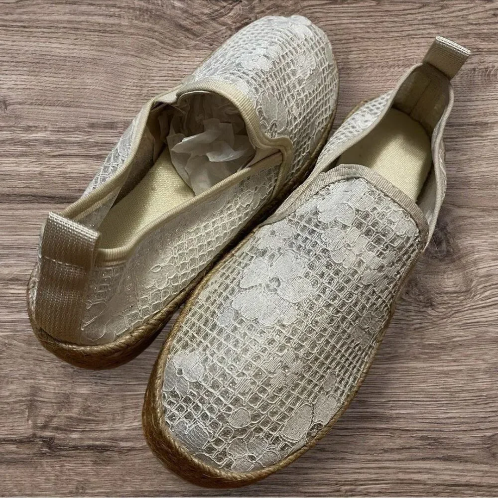 Women's Casual Comfortable Platform Loafers Slip On Round Toe Walking Shoe sz 39